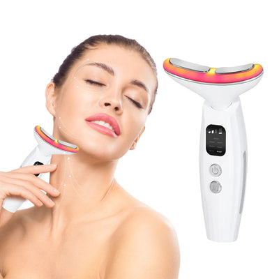 7 Colours Neck Beauty Instrument, Face Neck Body High-frequency Beauty
