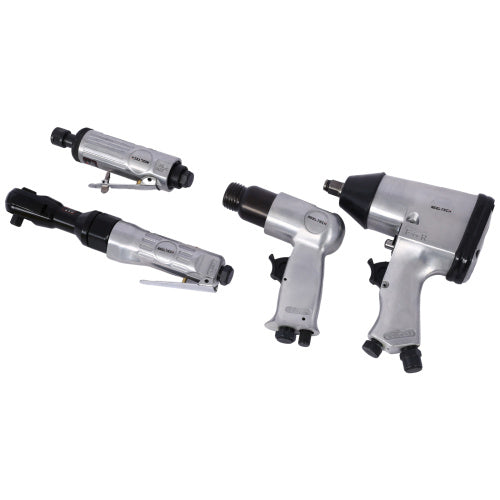 Air Tools & Accessories Kit, 71 Pieces, Impact Wrenches, Air Ratchets,