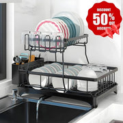 Dish Racks For Kitchen Counter, Stainless Steel Kitchen Dish Drying